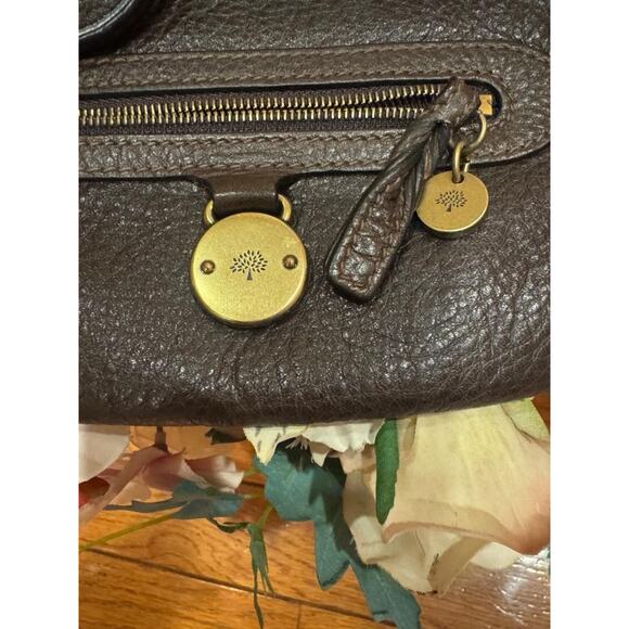 MULBERRY LEATHER WRISTLET (600 - Picture 8 of 8